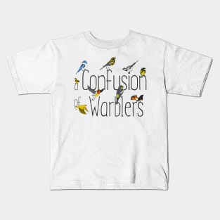 Collective Nouns - Warblers Kids T-Shirt